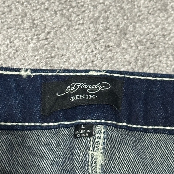 Ed Hardy Denim Skirt - Picture 3 of 8